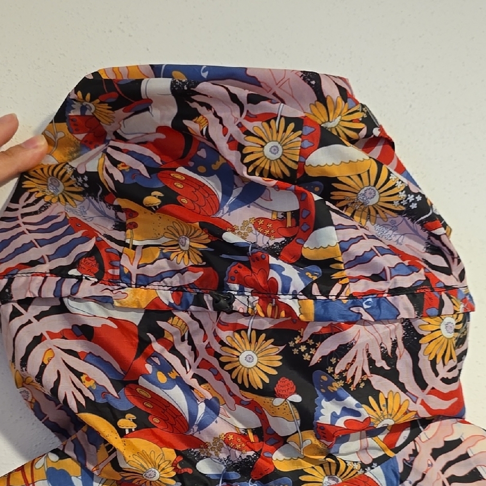 The North Face Multicolor Patterned Windbreaker R… - image 3